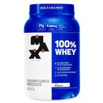 MAX TITANIUM 100% WHEY BAUNILHA 900GR