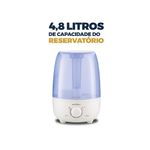 UMIDIFICADOR DE AR BRITÂNIA 4,8L BUD04B