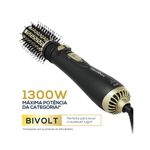 ESCOVA SECADORA DE CABELO ROTATIVA BRITANIA BER20PD BIVOLT