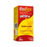 IBUFLEX IBUPROFENO 100MG/ML SABOR FRUTAS GOTAS 20ML
