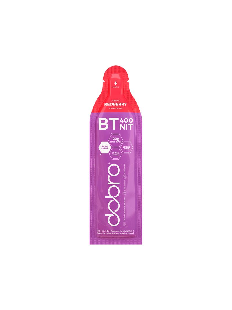 BT 400 NIT DOBRO SACHE GEL SABOR REDBERRY 30GR