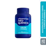 CALCIO + VITAMINA D NEO QUIMICA COM 60 COMPRIMIDOS