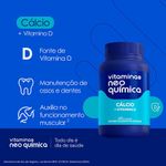 CALCIO + VITAMINA D NEO QUIMICA COM 60 COMPRIMIDOS