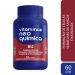 VITAMINA B12 NEO QUIMICA COM 60 COMPRIMIDOS MASTIGAVEIS SABOR MORANGO