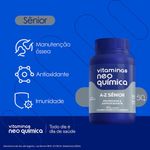 MULTIVITAMÍNICO NEO QUÍMICA VITAMINAS A-Z SENIOR 60 COMPRIMIDOS