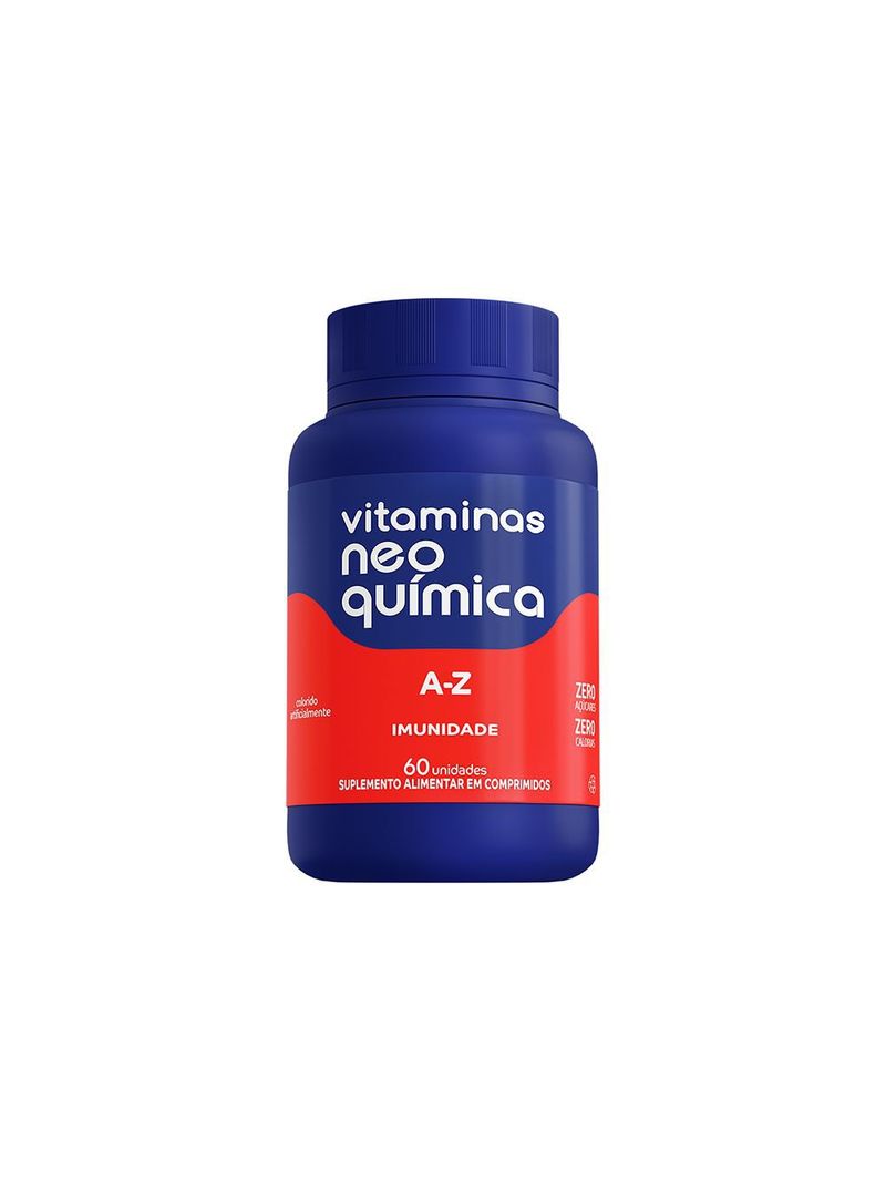 MULTIVITAMÍNICO NEO QUÍMICA A-Z 60 COMPRIMIDOS