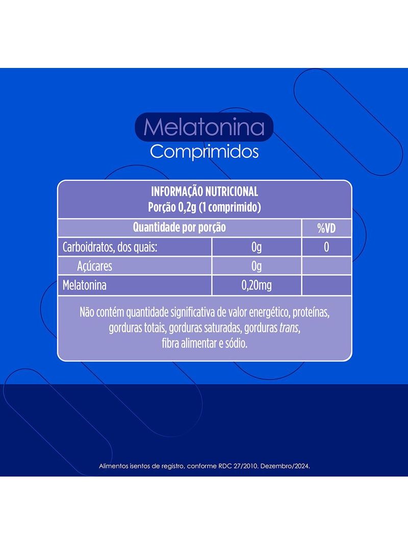SUPLEMENTO NEO QUÍMICA MELATONINA MARACUJÁ 90 COMPRIMIDOS