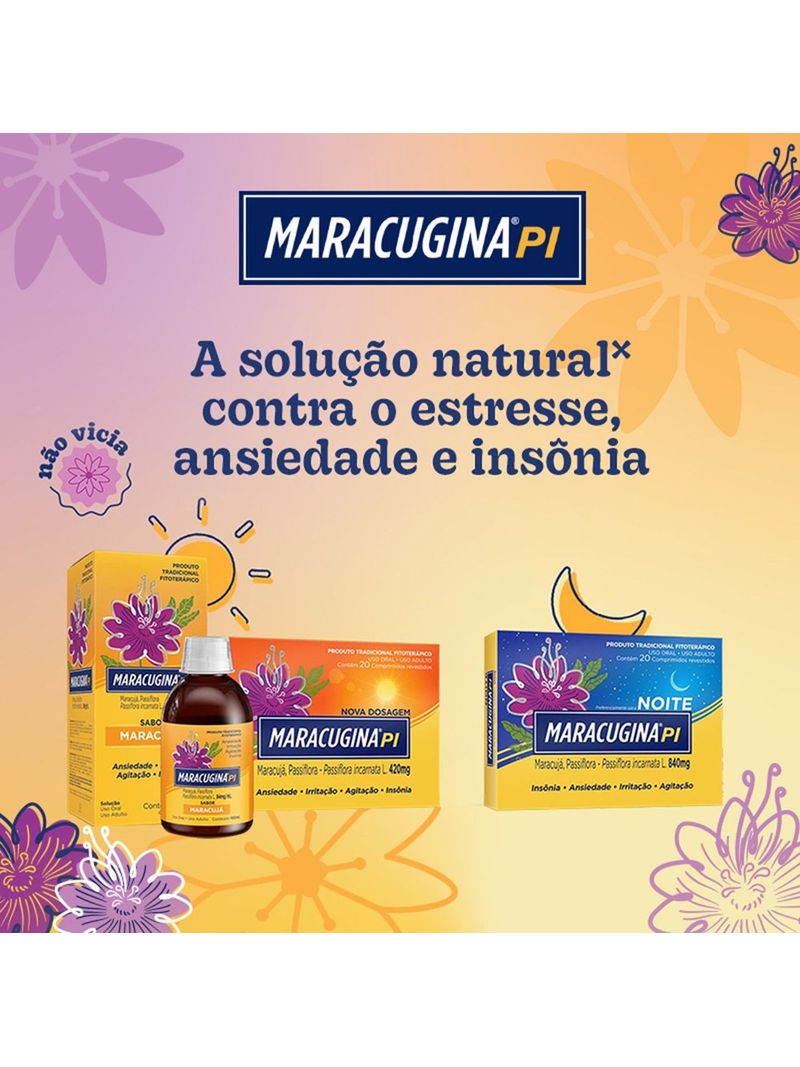 CALMANTE FITOTERÁPICO MARACUGINA PI 84MG/ML MARACUJÁ 150ML