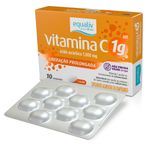 EQUALIV VITAMINA C COM 10 COMPRIMIDOS LIBERACAO PROLONGADA 1GR
