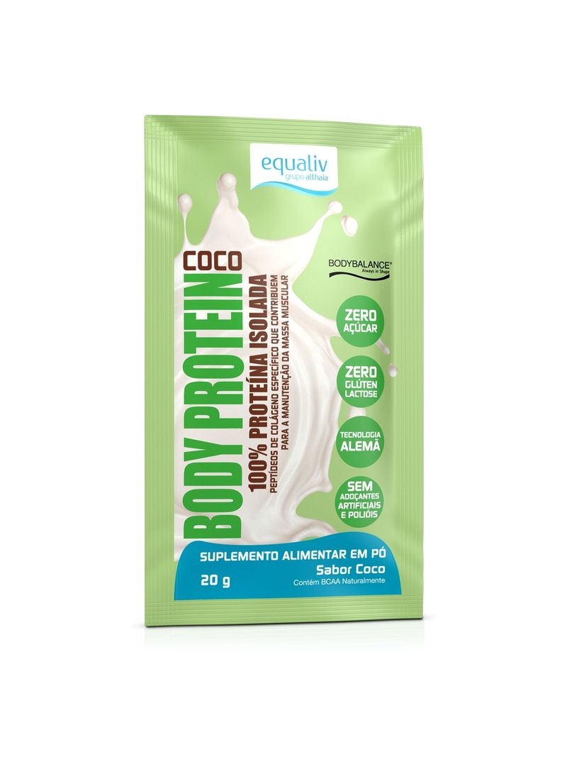 BODY PROTEIN EQUALIV SABOR COCO 20GR