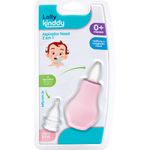 ASPIRADOR NASAL LOLLY KINDDY 2 EM 1 ROSA