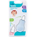 ASPIRADOR NASAL LOLLY KINDDY 2 EM 1 AZUL 1 UNIDADE