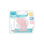 CHUPETA LOLLY KINDDY SILICONE ROSA 6+ MESES