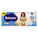 FRALDA BABYSEC GALINHA PINTADINHA TAM.XG ULTRASEC MEGA 30 UNIDADES