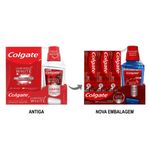 CREME DENTAL COLGATE LUMINOUS WHITE 3X70G + ENXAGUANTE BUCAL 250ML