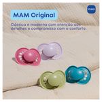 CHUPETA MAM ORIGINAL TRENDS 6+ MESES ROSA
