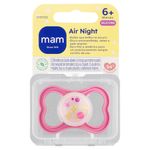 CHUPETA MAM AIR NIGHT SILICONE LILÁS A PARTIR DE 6 MESES CH51312