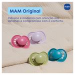 CHUPETA MAM ORIGINAL NIGHT 6+ MESES AZUL