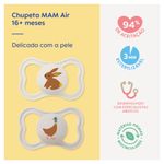CHUPETA MAM AIR SILICONE A PARTIR DE 16 MESES 2 UNIDADES CH50423