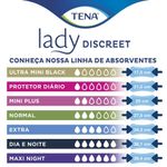 ABSORVENTE PARA INCONTINÊNCIA URINÁRIA TENA LADY DISCREET EXTRA 8  UNIDADES